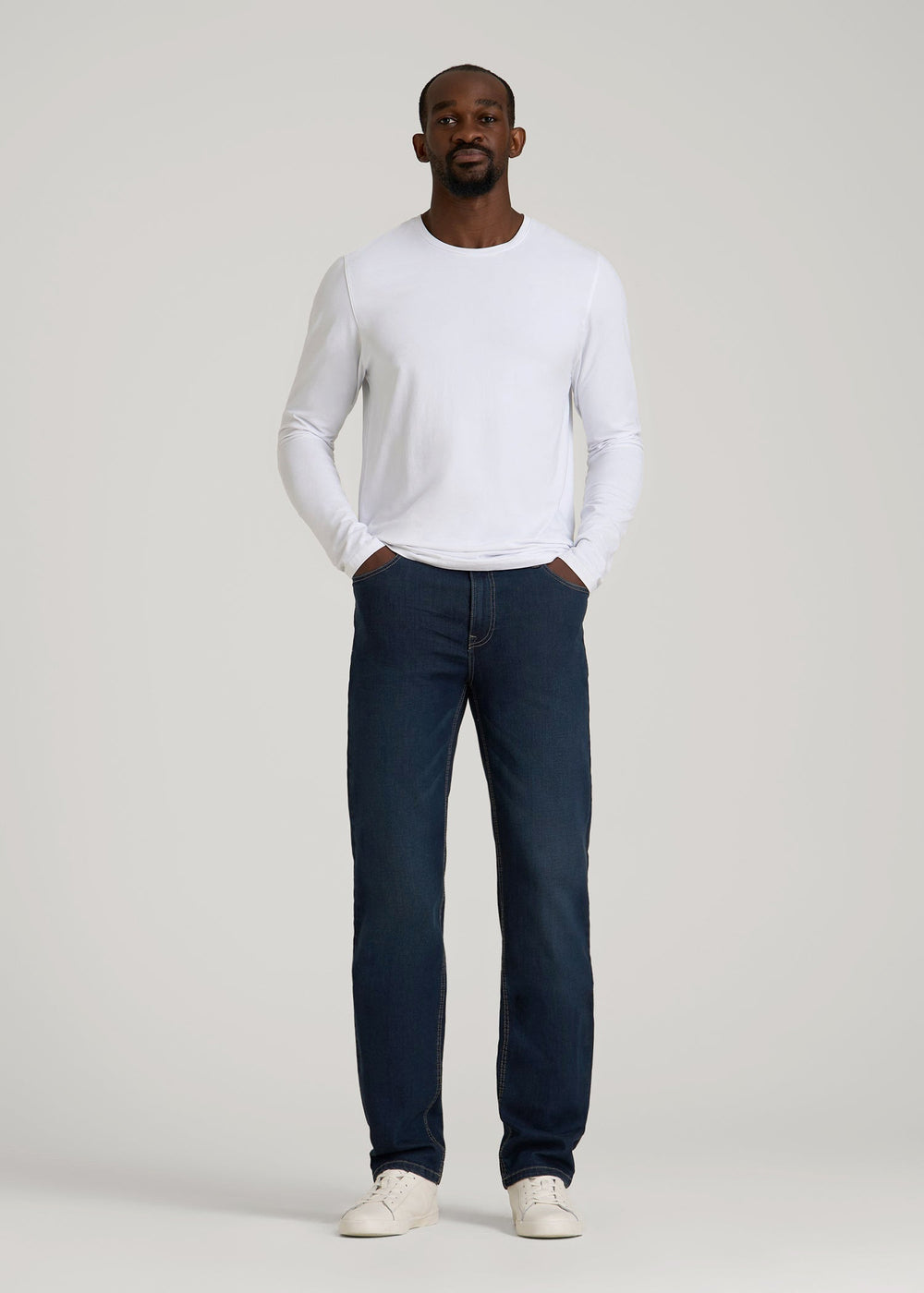 American Tall Online | J1 STRAIGHT LEG Jeans for Tall Men in Blue Steel