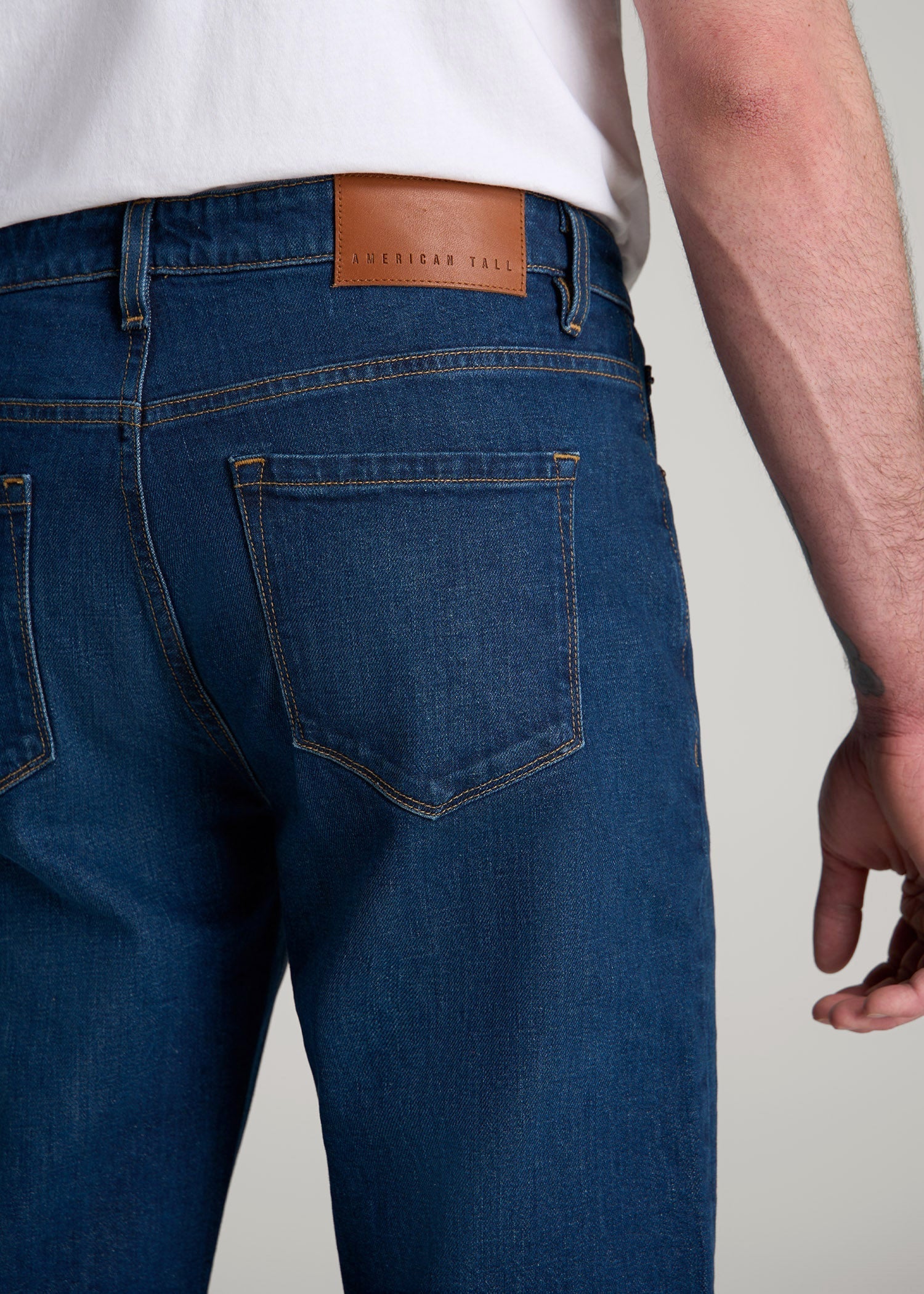 American Tall For Sale | Americana Collection J1 Straight Fit Jeans For Tall Men in Crown Blue