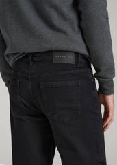 American Tall Online Shop | A.T. Basics Men's J1 Straight Fit Jeans for Tall Men in Black