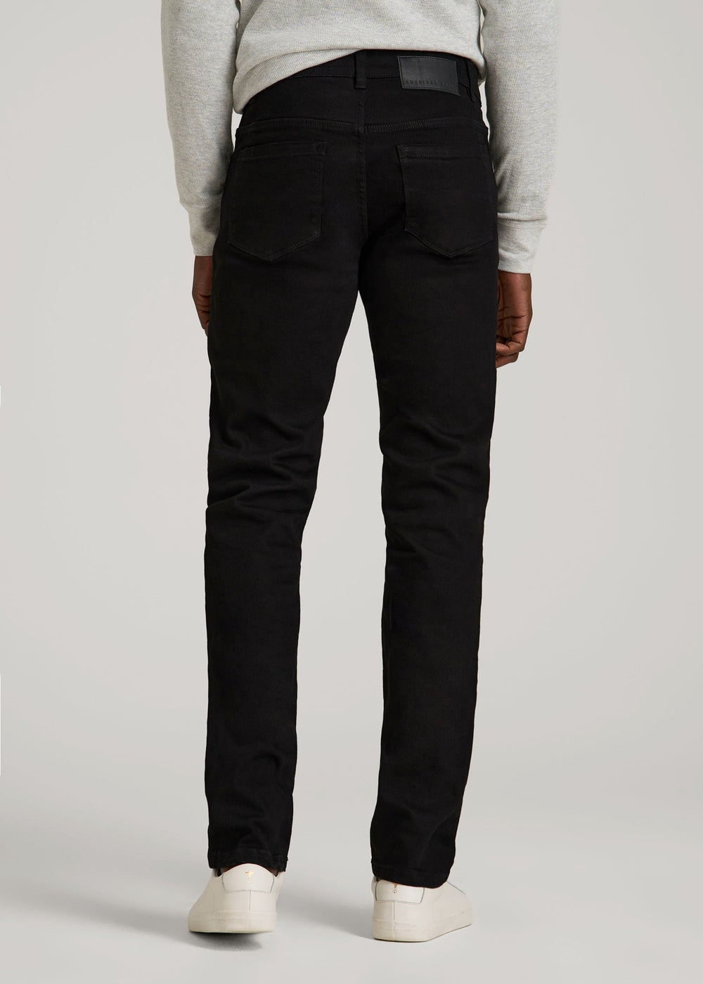 American Tall Discount | Carman TAPERED Jeans for Tall Men in True Black