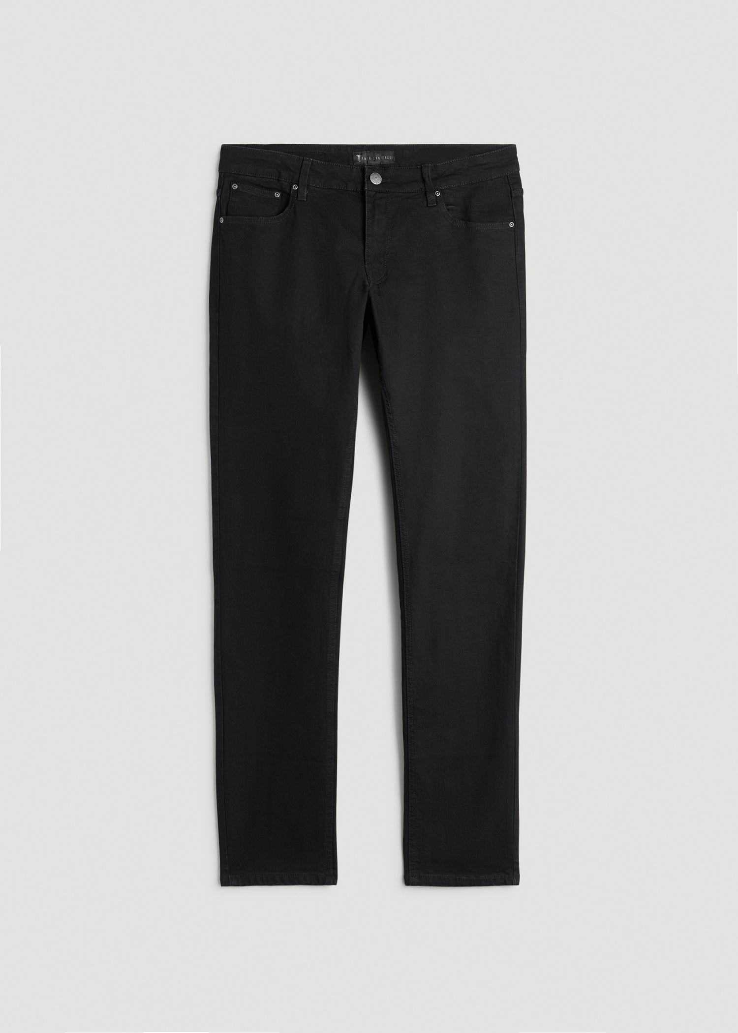 American Tall Discount | Carman TAPERED Jeans for Tall Men in True Black
