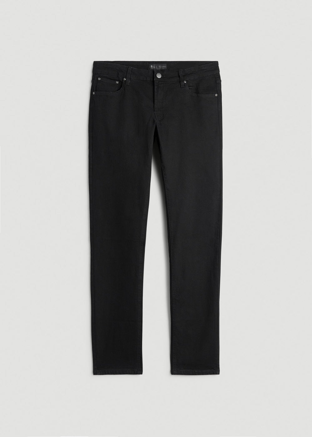 American Tall Discount | Carman TAPERED Jeans for Tall Men in True Black