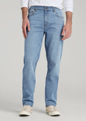American Tall Online | A.T. Basics Men's J1 Straight Fit Jeans for Tall Men in Tufts Blue