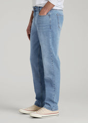 American Tall Online | A.T. Basics Men's J1 Straight Fit Jeans for Tall Men in Tufts Blue
