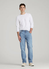 American Tall Online | A.T. Basics Men's J1 Straight Fit Jeans for Tall Men in Tufts Blue