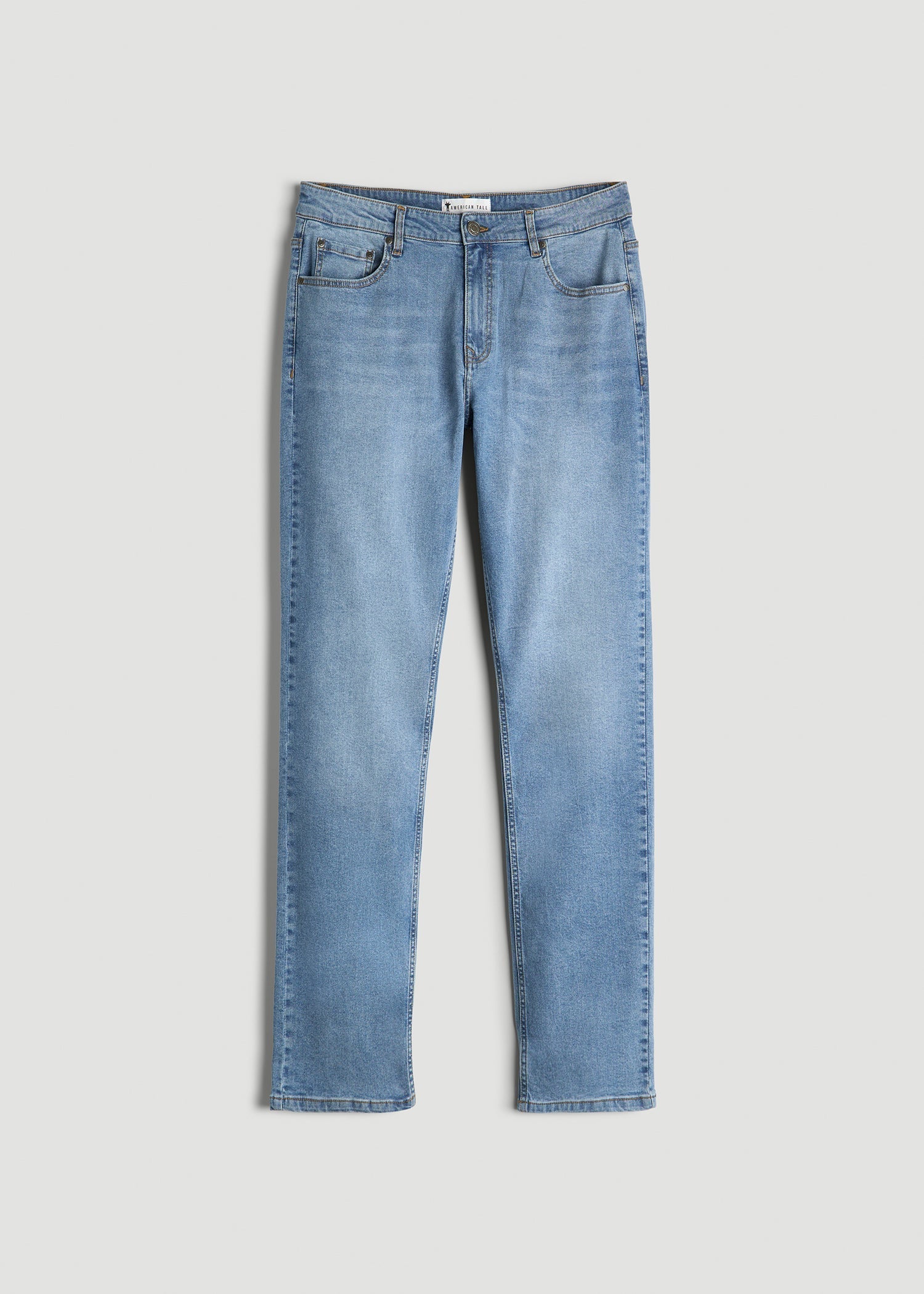 American Tall Online | A.T. Basics Men's J1 Straight Fit Jeans for Tall Men in Tufts Blue