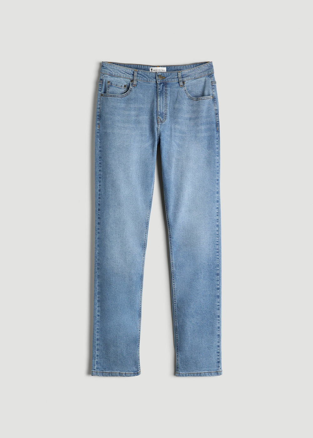 American Tall Online | A.T. Basics Men's J1 Straight Fit Jeans for Tall Men in Tufts Blue