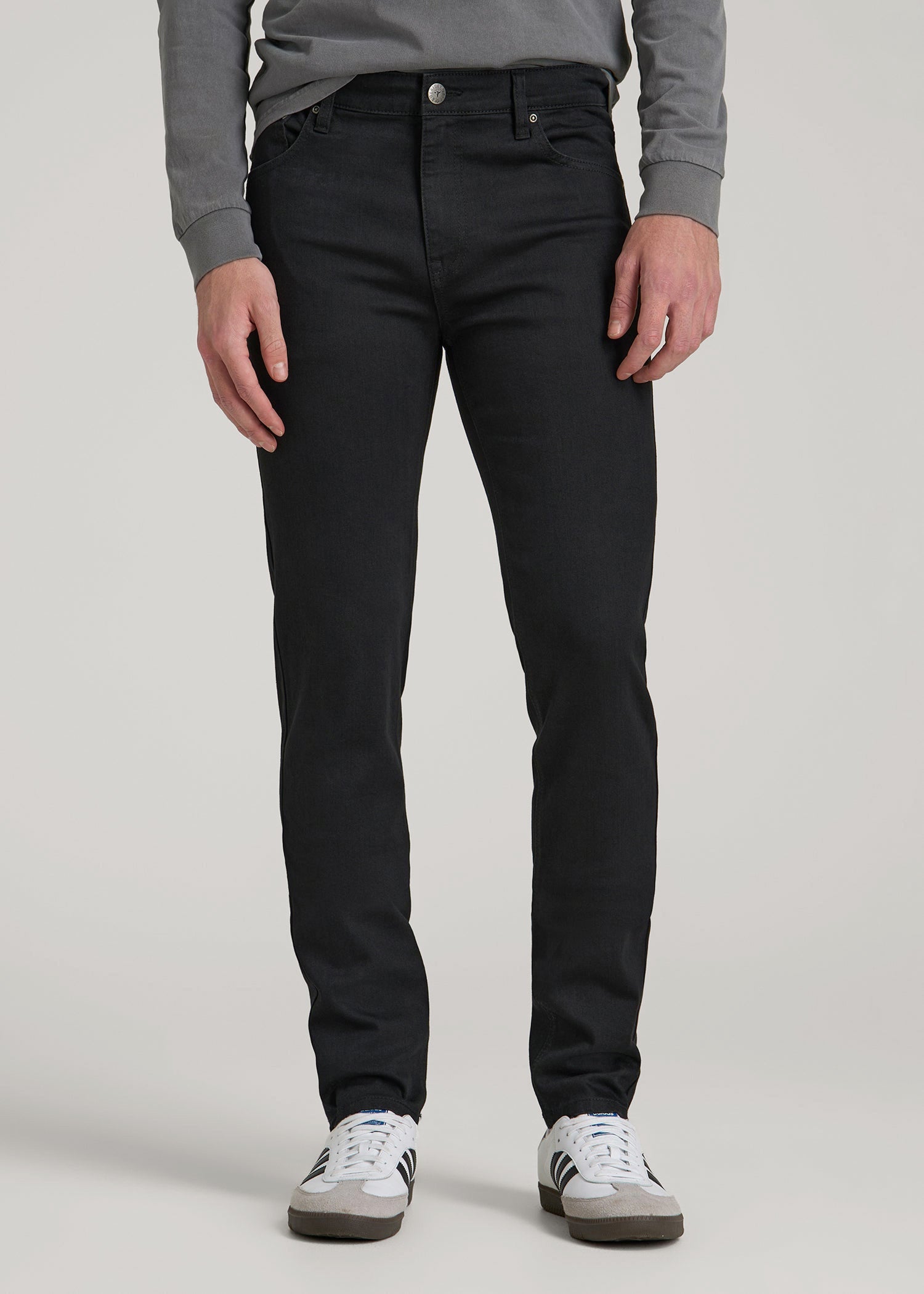 American Tall Outlet | Travis SKINNY Jeans for Tall Men in Black