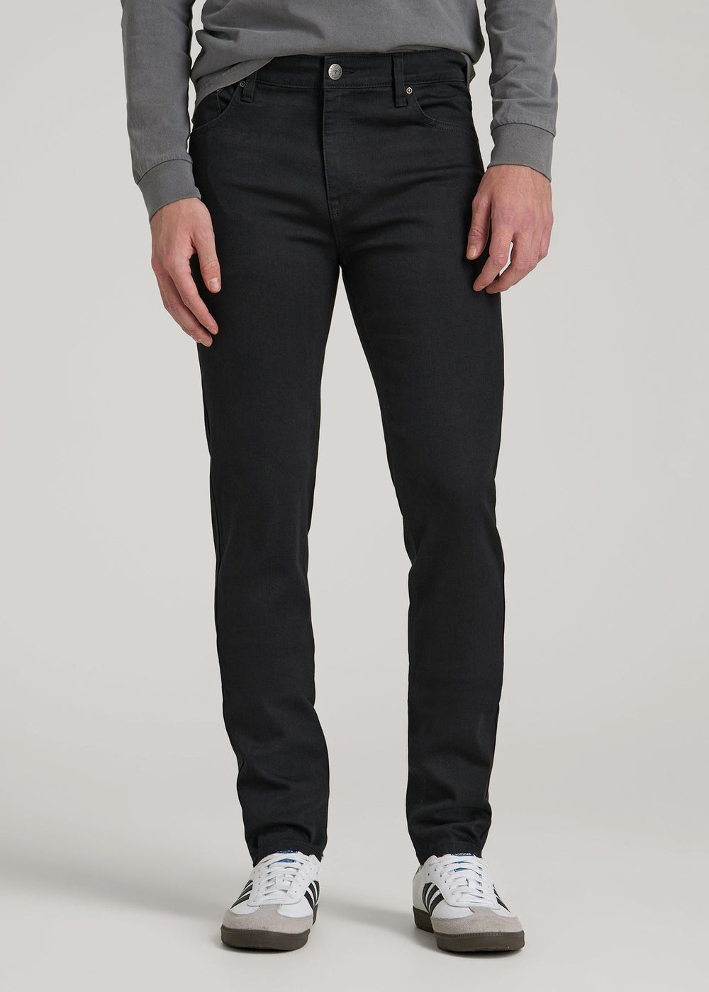 American Tall Outlet | Travis SKINNY Jeans for Tall Men in Black