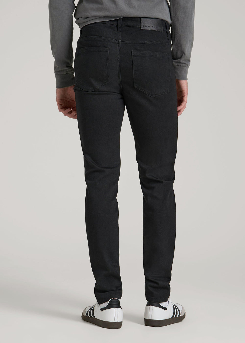 American Tall Outlet | Travis SKINNY Jeans for Tall Men in Black