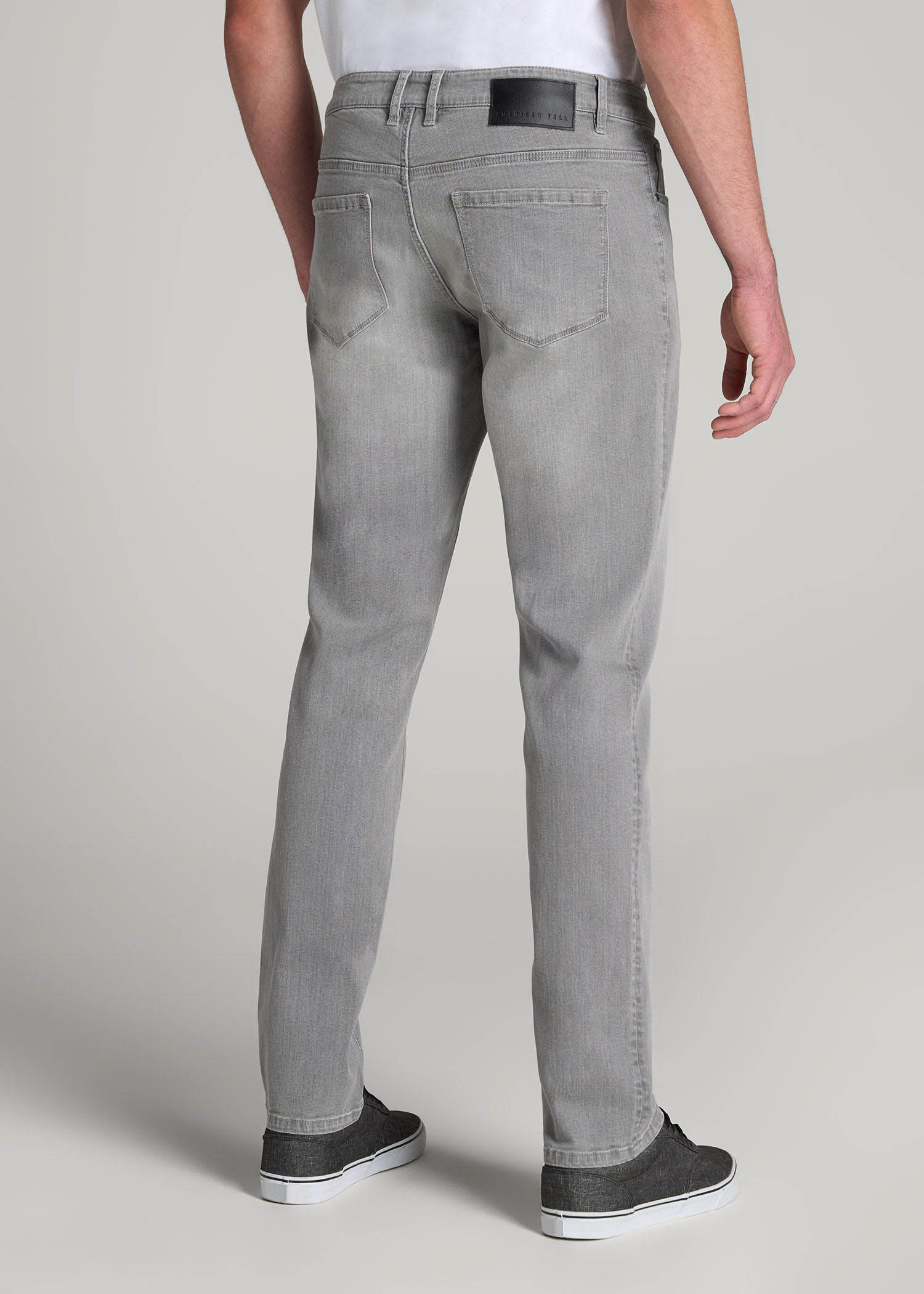 American Tall For Sale | Carman TAPERED Jeans for Tall Men in Concrete Grey