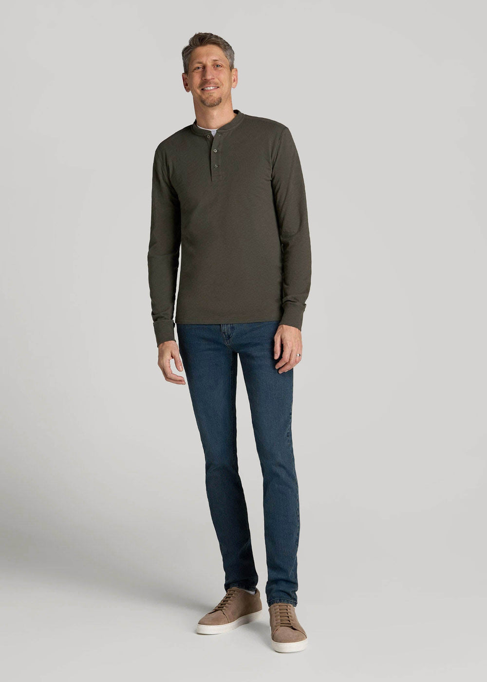American Tall Online Shop | Dylan Slim Fit Jeans for Tall Men in Coastal Blue