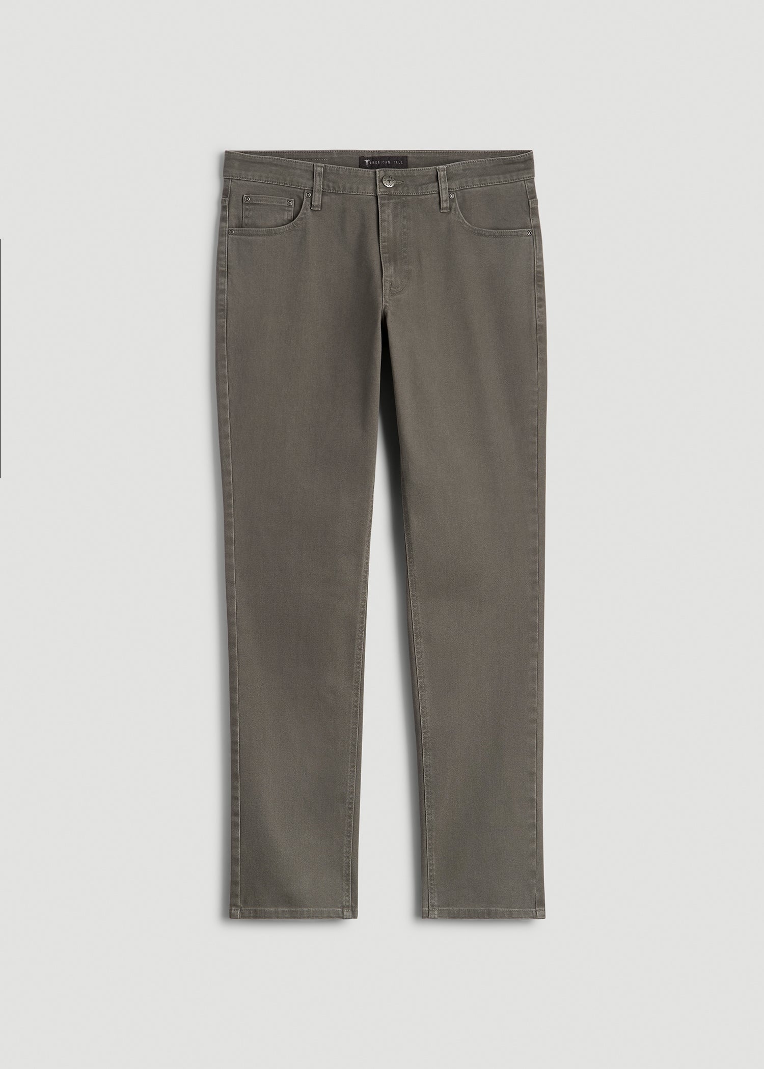 American Tall Online | Carman Tapered Fit Colored Jeans for Tall Men in Sage