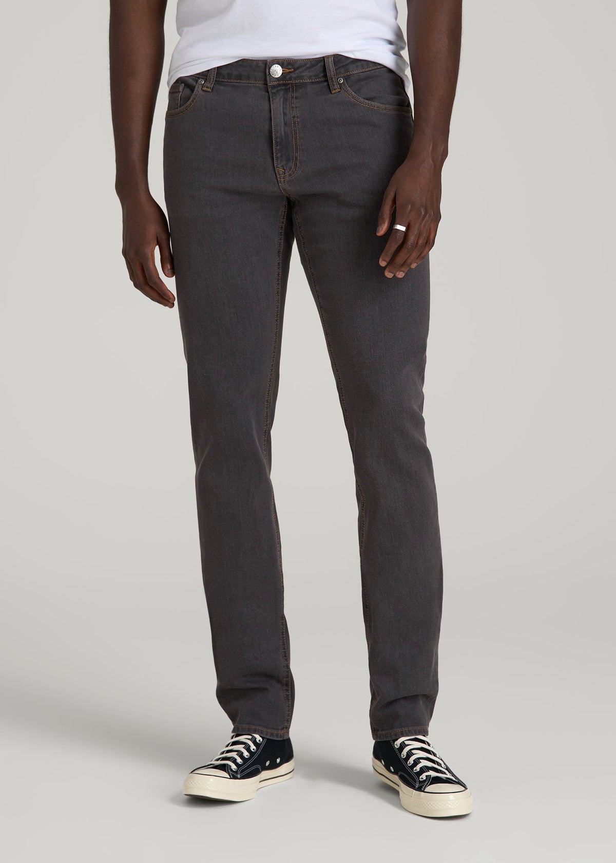 American Tall For Sale | Carman TAPERED Jeans for Tall Men in Grey