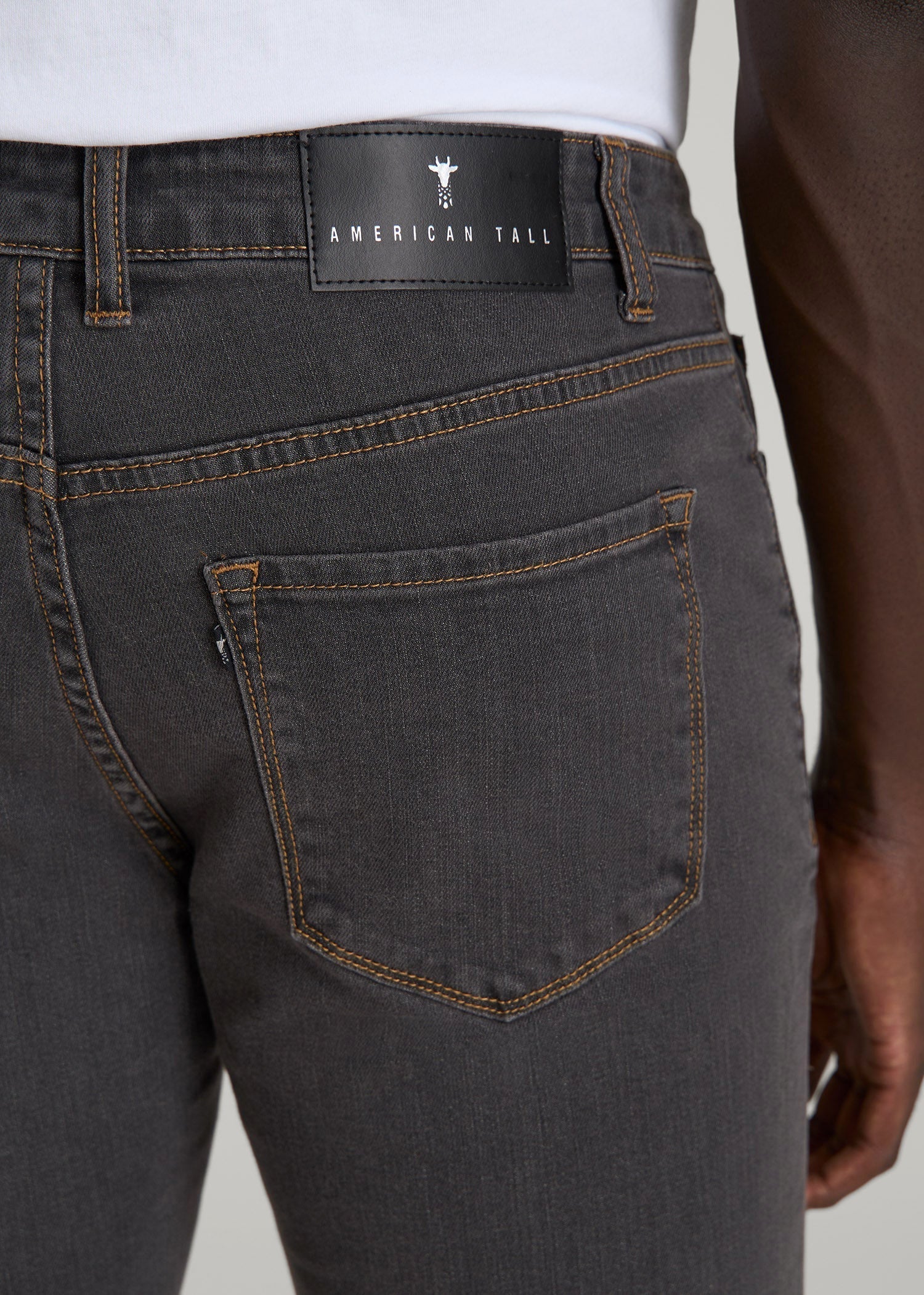 American Tall For Sale | Carman TAPERED Jeans for Tall Men in Grey