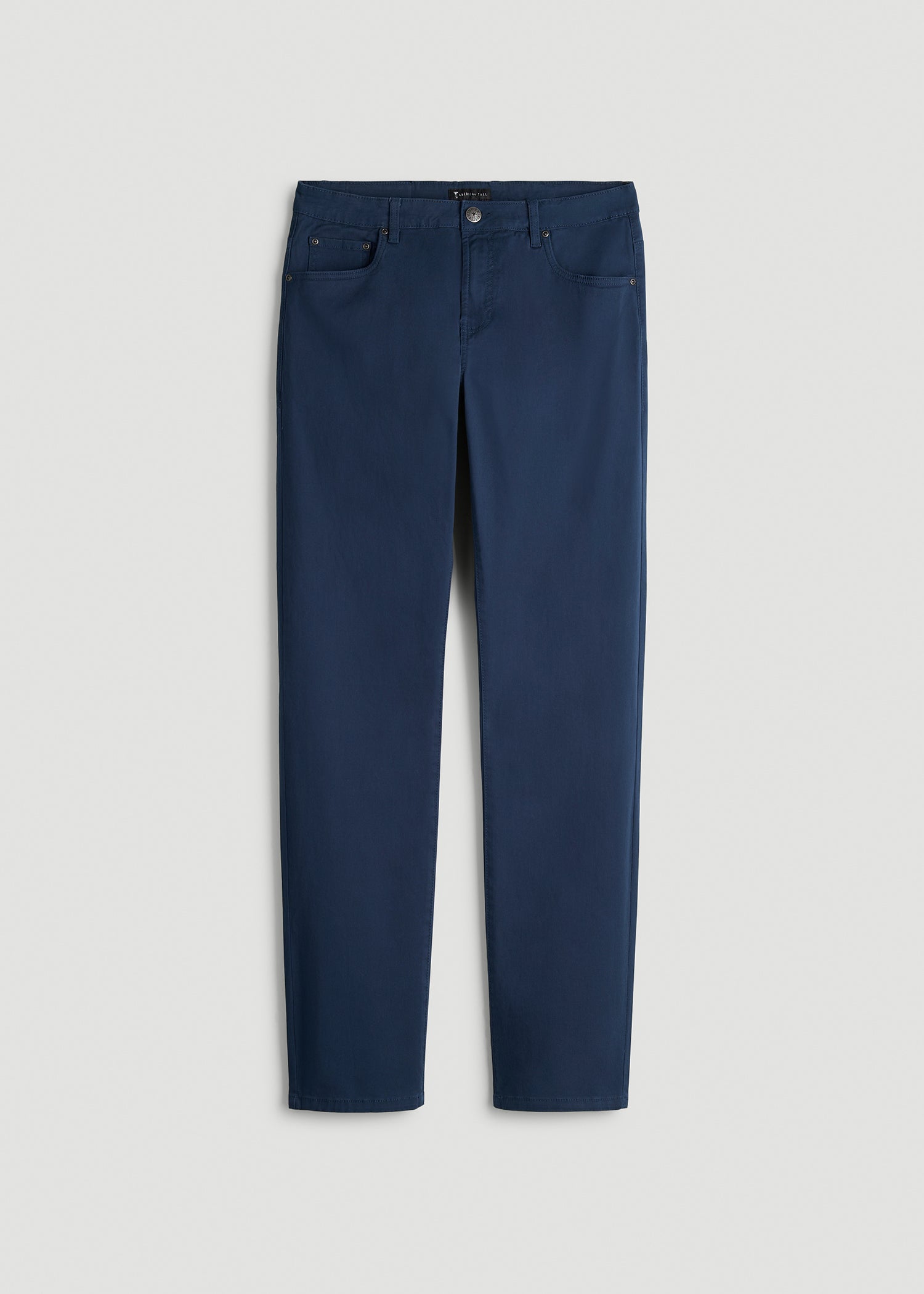American Tall Online | Carman TAPERED Fit Five Pocket Pants for Tall Men in Marine Navy