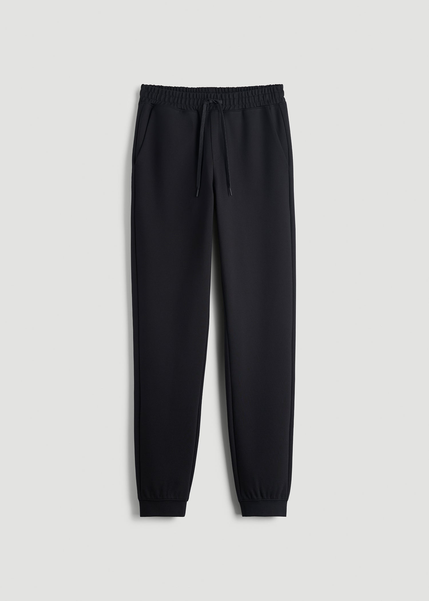 American Tall Online Shop | Soft Flex Ponte Jogger for Tall Men in Black