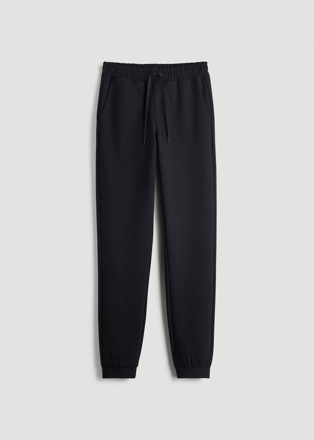 American Tall Online Shop | Soft Flex Ponte Jogger for Tall Men in Black