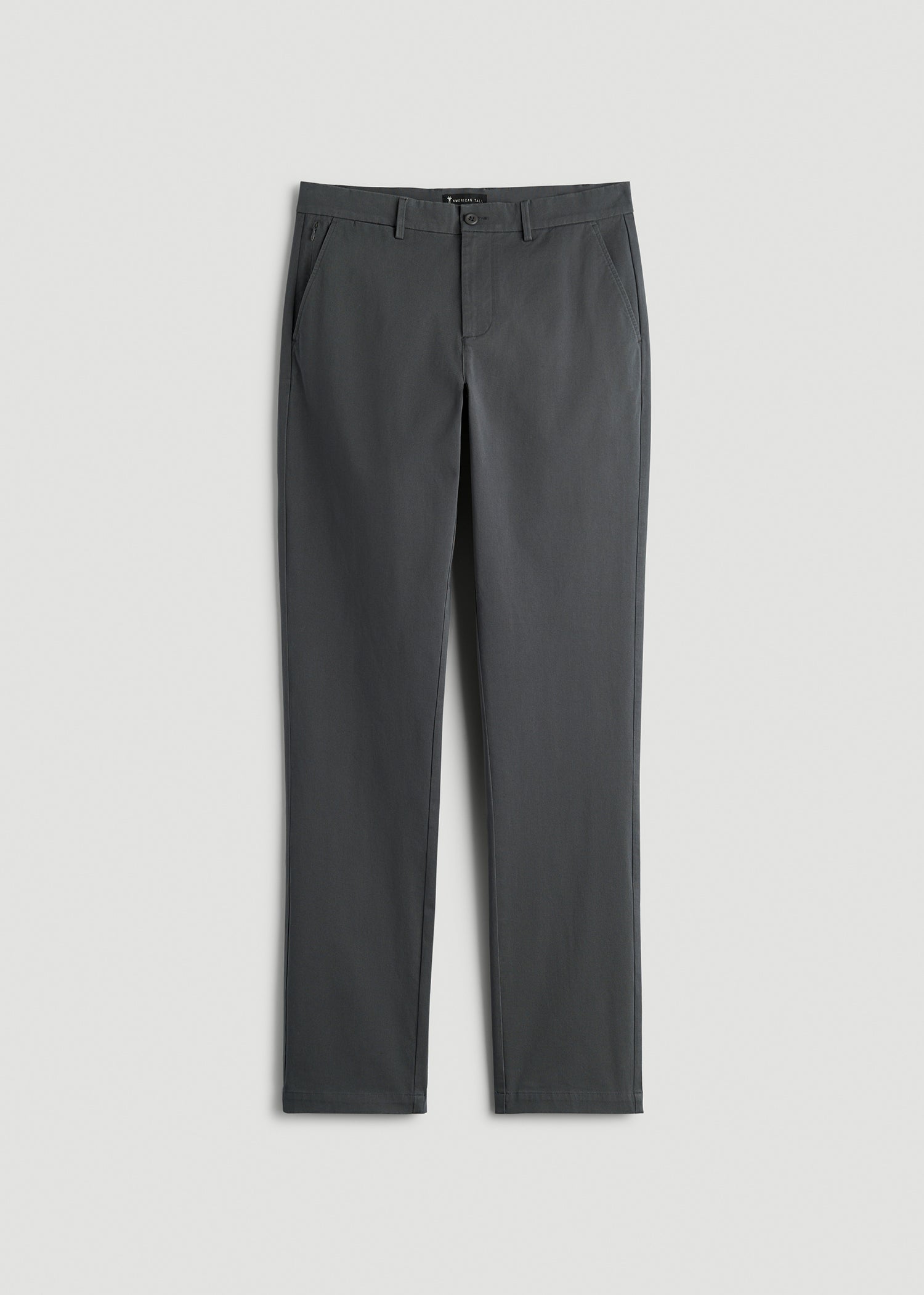 American Tall For Sale | 4-Way Stretch Commuter Tapered Chino Pants for Tall Men in Dark Ash
