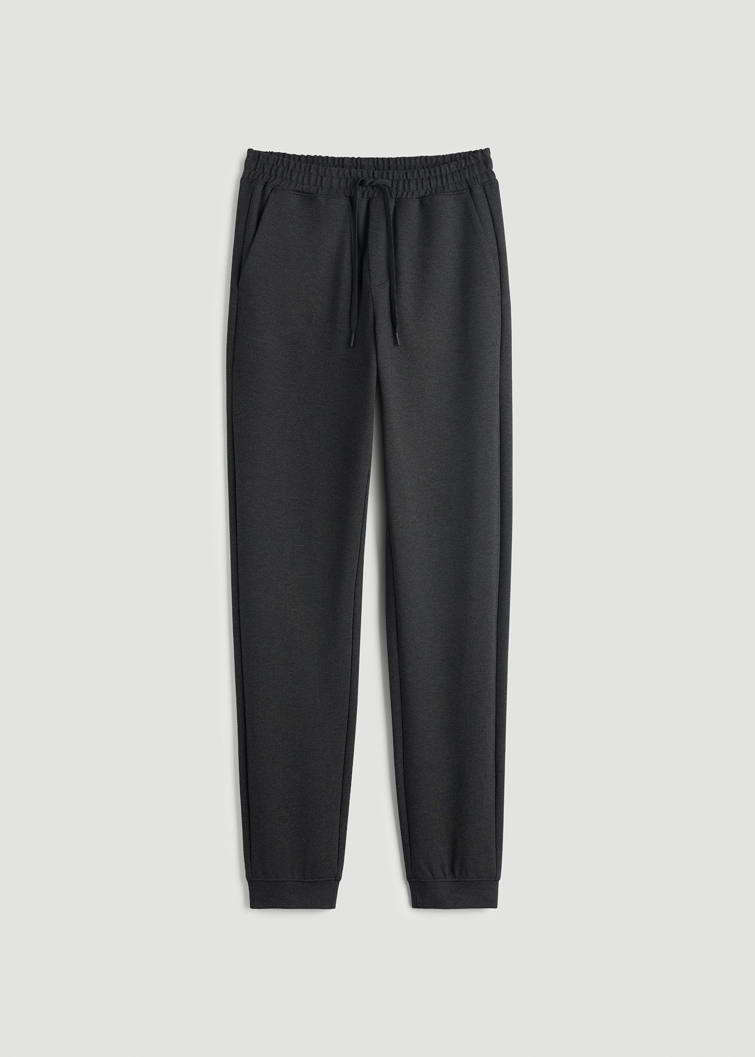 American Tall Online Shop | Soft Flex Ponte Jogger for Tall Men in Dark Charcoal Heather