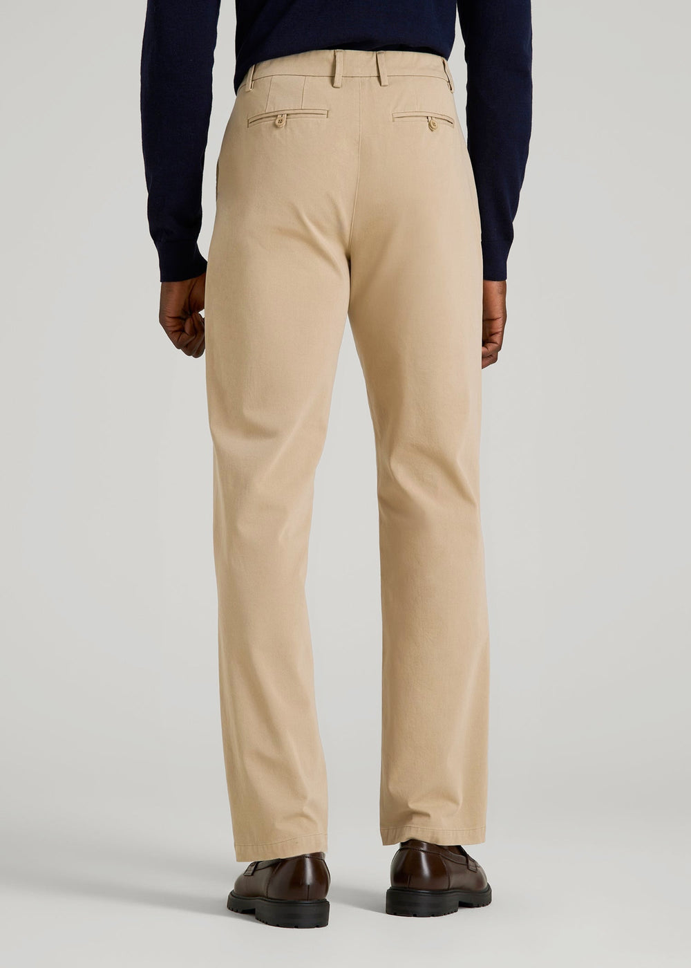 American Tall Discount | 4 Way Stretch Commuter RELAXED Chino Pants for Tall Men in Hazelwood