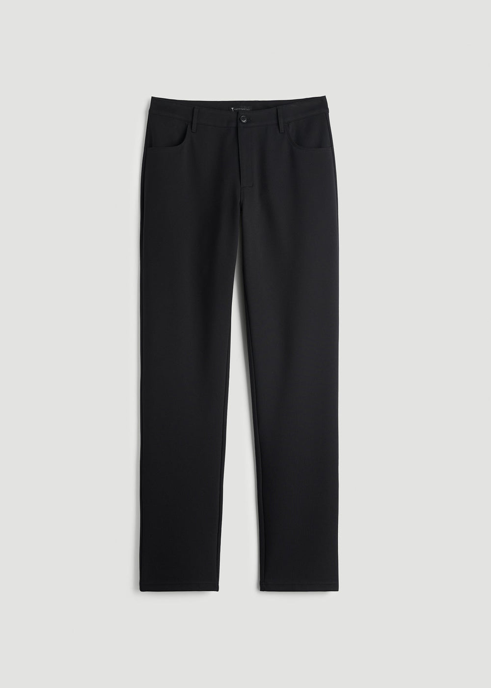 American Tall Sale | Soft Flex Ponte Pants for Tall Men in Black