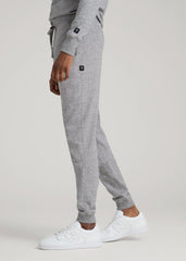 American Tall Outlet | Wearever 2.0 French Terry Joggers for Tall Men in Heathered Grey