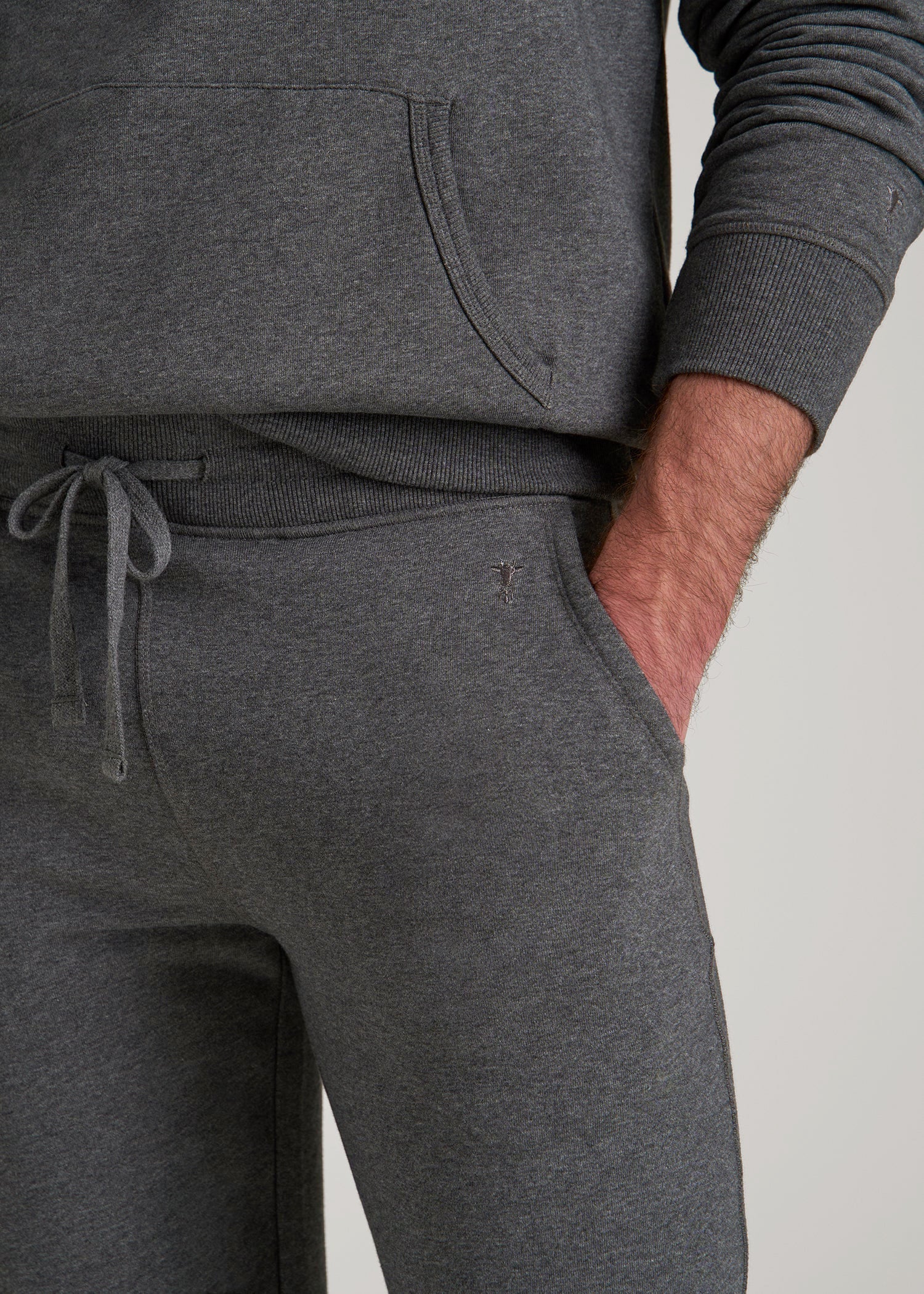 American Tall For Sale | Wearever 2.0 Fleece Sweatpants for Tall Men in Charcoal Mix