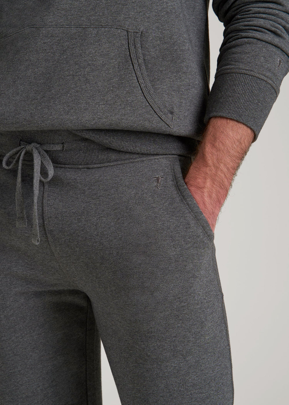 American Tall For Sale | Wearever 2.0 Fleece Sweatpants for Tall Men in Charcoal Mix