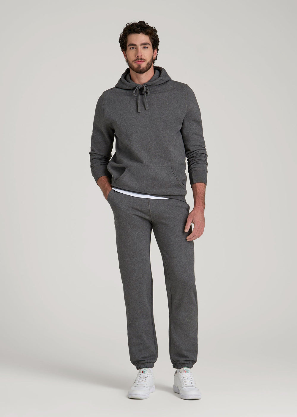 American Tall For Sale | Wearever 2.0 Fleece Sweatpants for Tall Men in Charcoal Mix