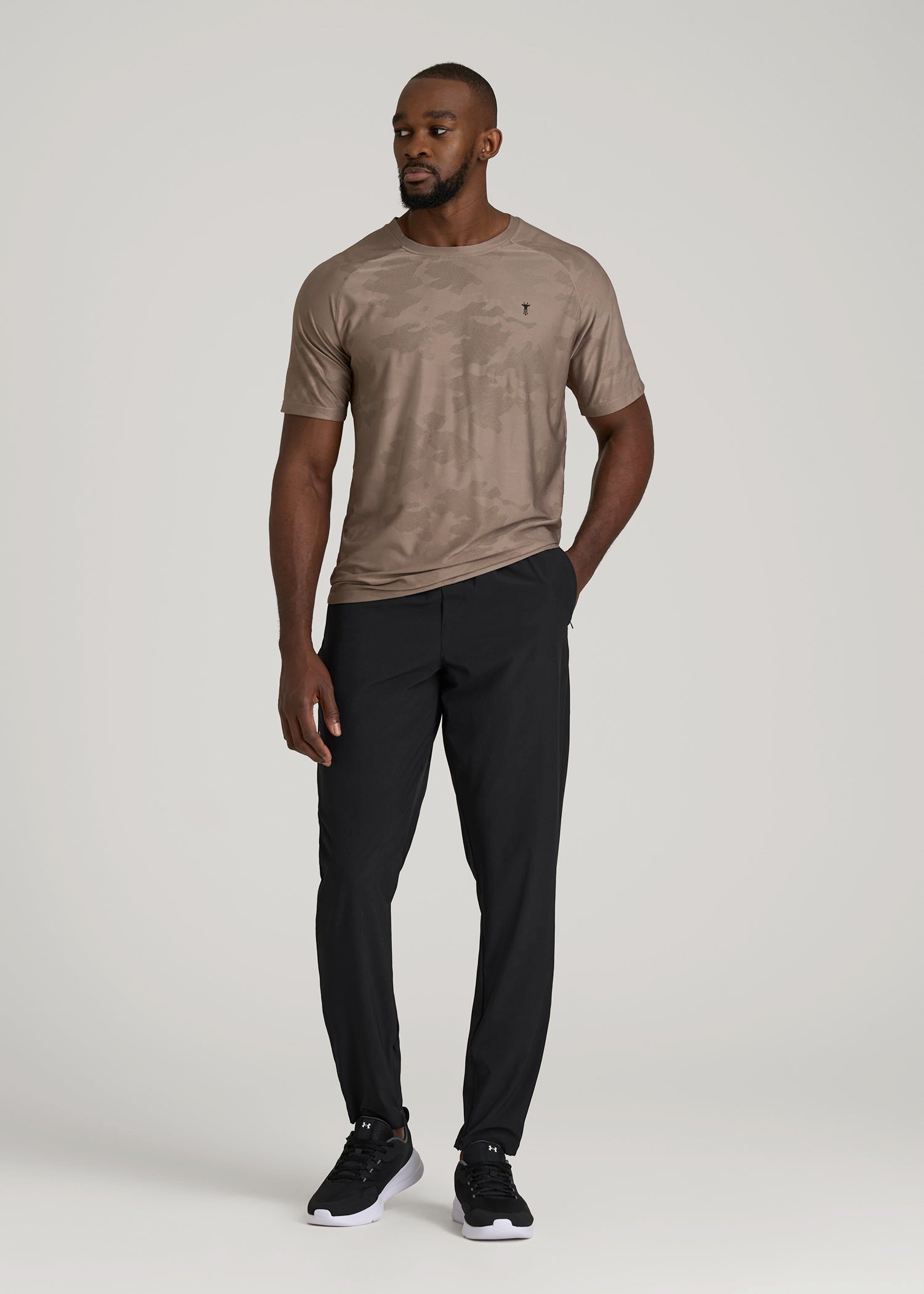 American Tall Online | Featherweight Running Pants for Tall Men in Black