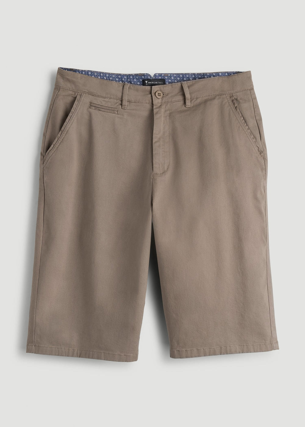 American Tall Online Shop | Chino Shorts for Tall Men in Dark Sand