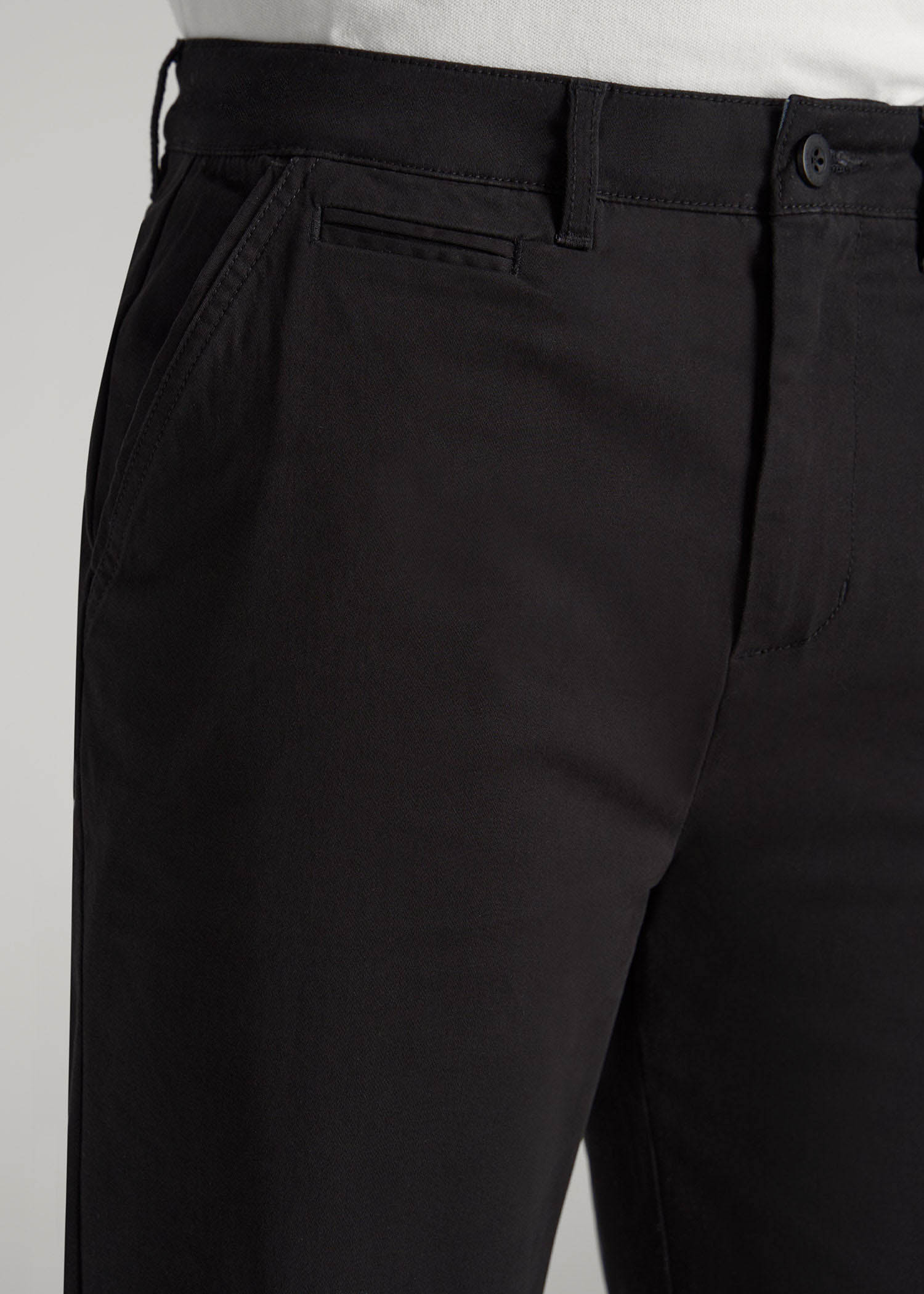 American Tall Discount | Chino Shorts for Tall Men in Black