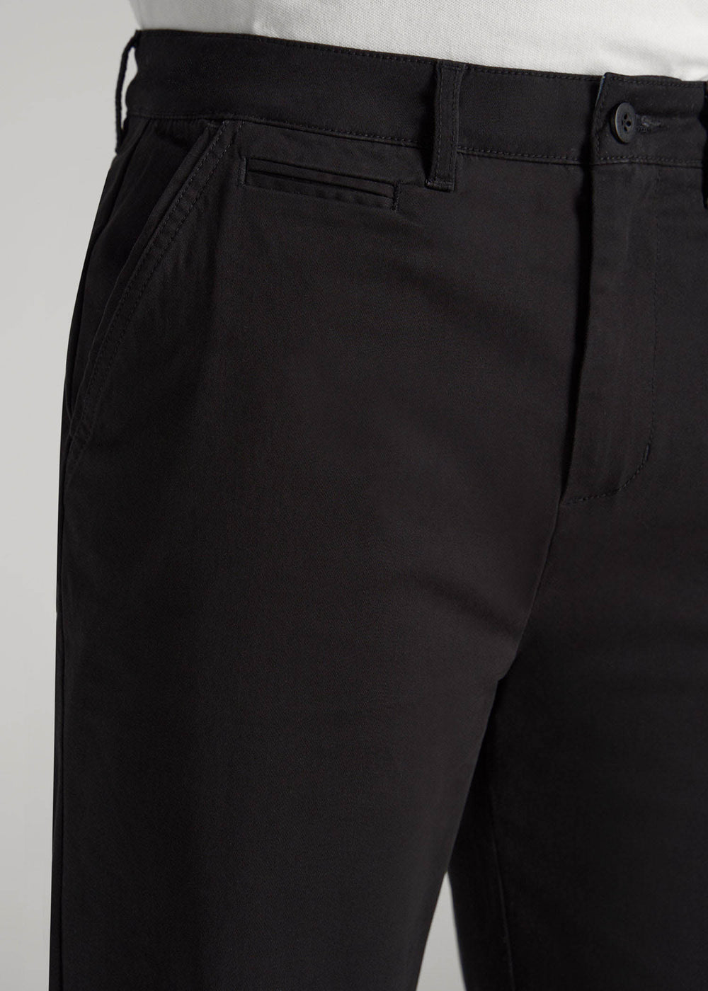 American Tall Discount | Chino Shorts for Tall Men in Black