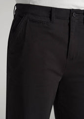 American Tall Discount | Chino Shorts for Tall Men in Black