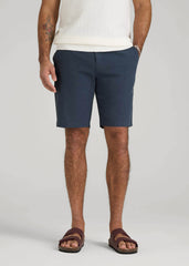 American Tall Sale | Linen Shorts For Tall Men in Chambray Linen