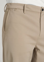 American Tall For Sale | Tech Chino Shorts for Tall Men in Desert Khaki