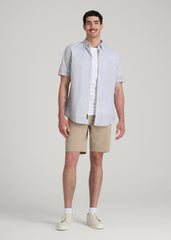 American Tall For Sale | Tech Chino Shorts for Tall Men in Desert Khaki