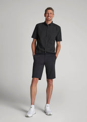 American Tall Online | Traveler Chino Shorts for Tall Men in Black