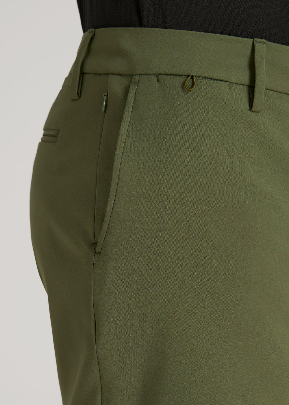 American Tall Online Shop | Tech Chino Shorts for Tall Men in Bright Olive