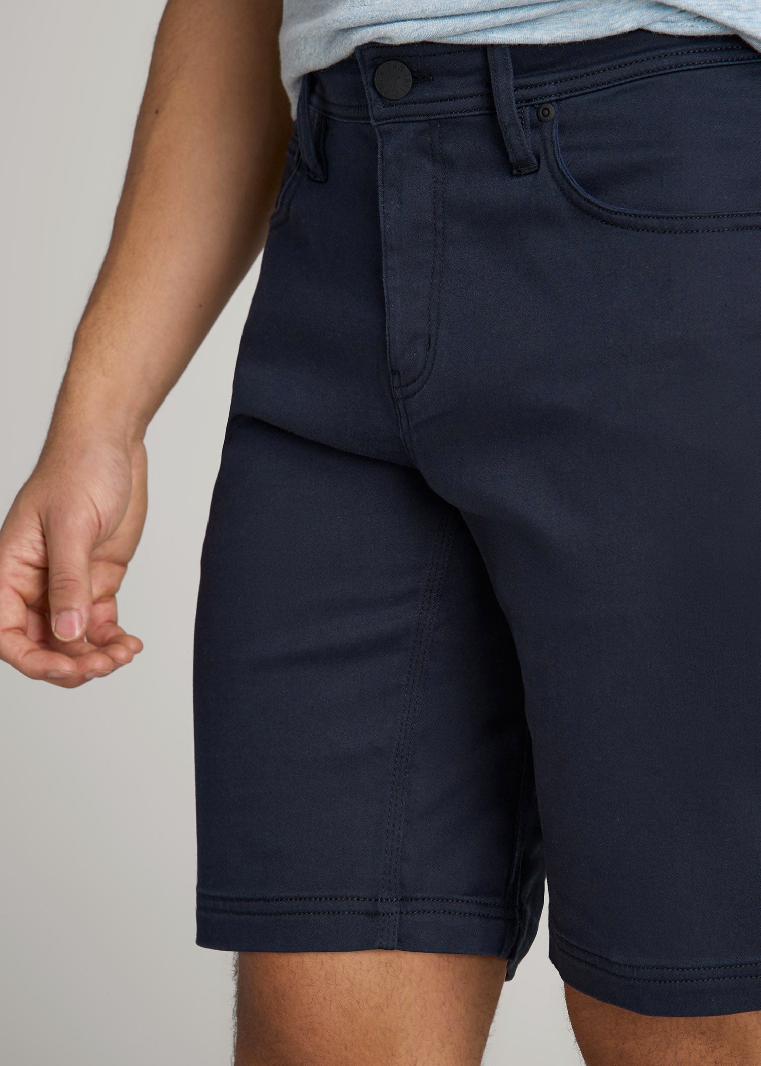American Tall Outlet | Everyday Comfort 5 Pocket Short for Tall Men in True Navy