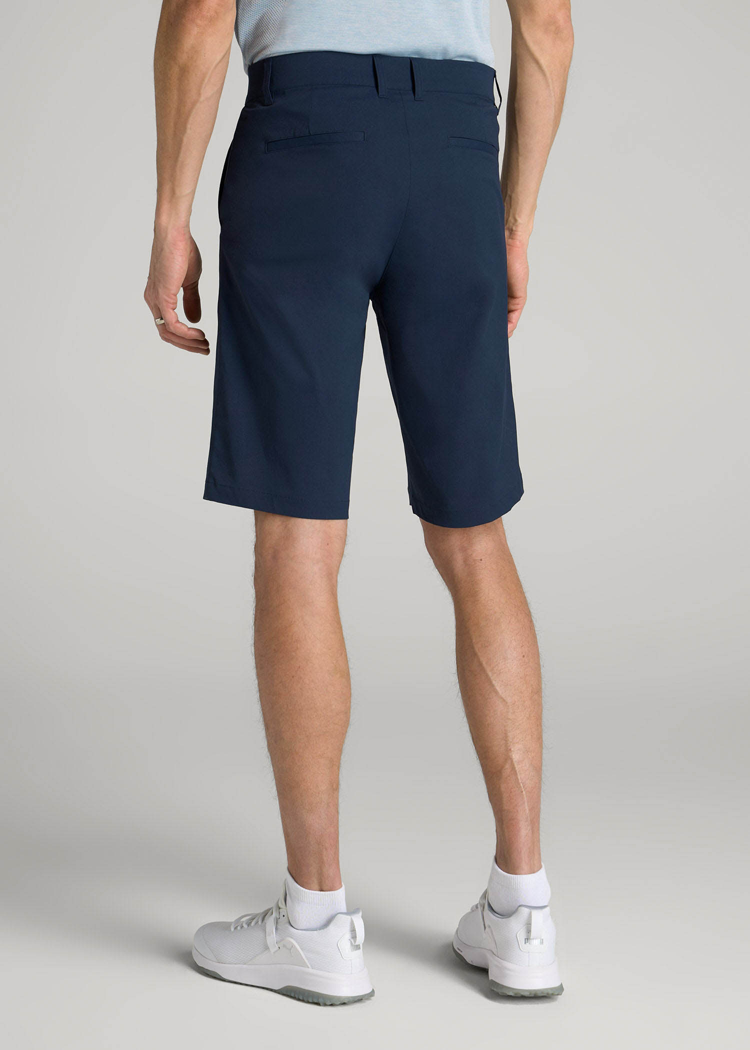 American Tall For Sale | Traveler Chino Shorts for Tall Men in Marine Navy