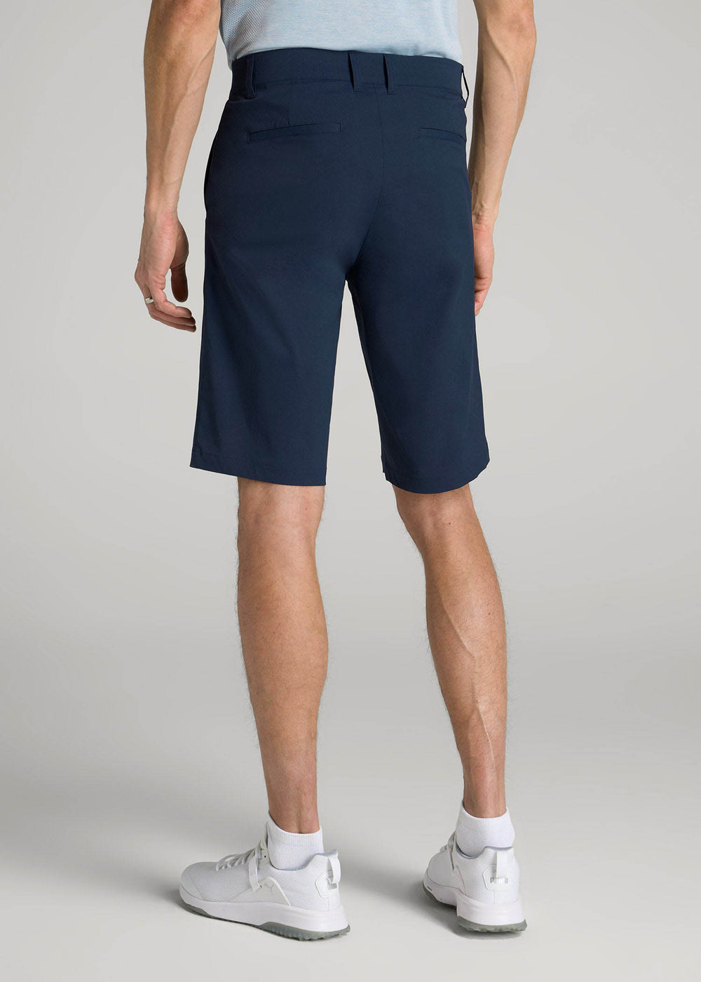 American Tall For Sale | Traveler Chino Shorts for Tall Men in Marine Navy