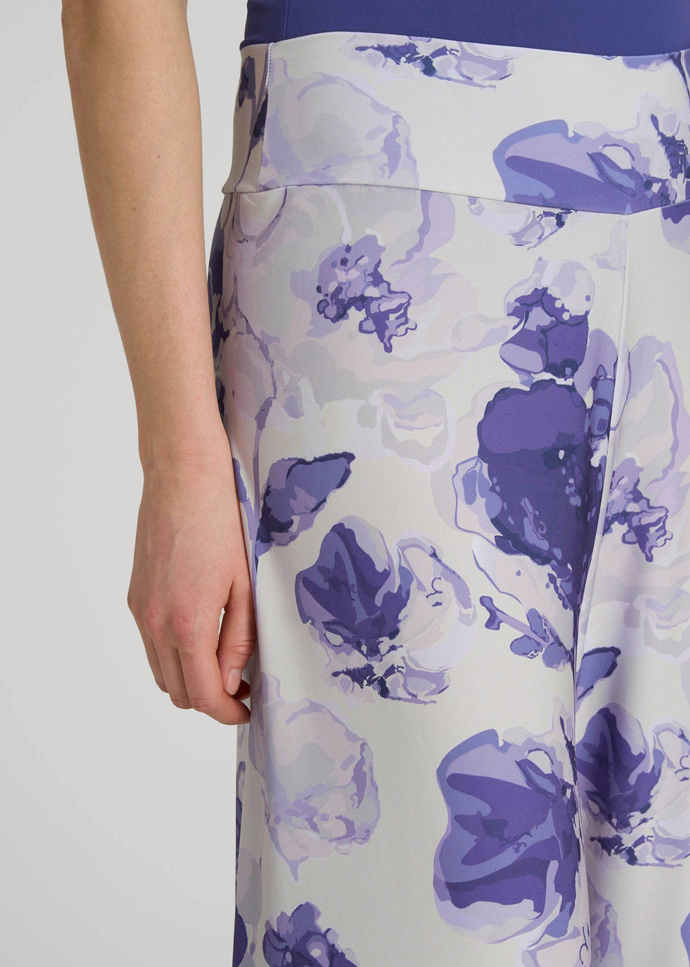 American Tall Sale | Pull-On Breezy Wide Leg Pants for Tall Women in Petal Wash