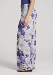 American Tall Sale | Pull-On Breezy Wide Leg Pants for Tall Women in Petal Wash