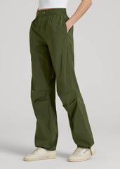 American Tall Outlet | Parachute Jogger for Tall Women in Kale Green