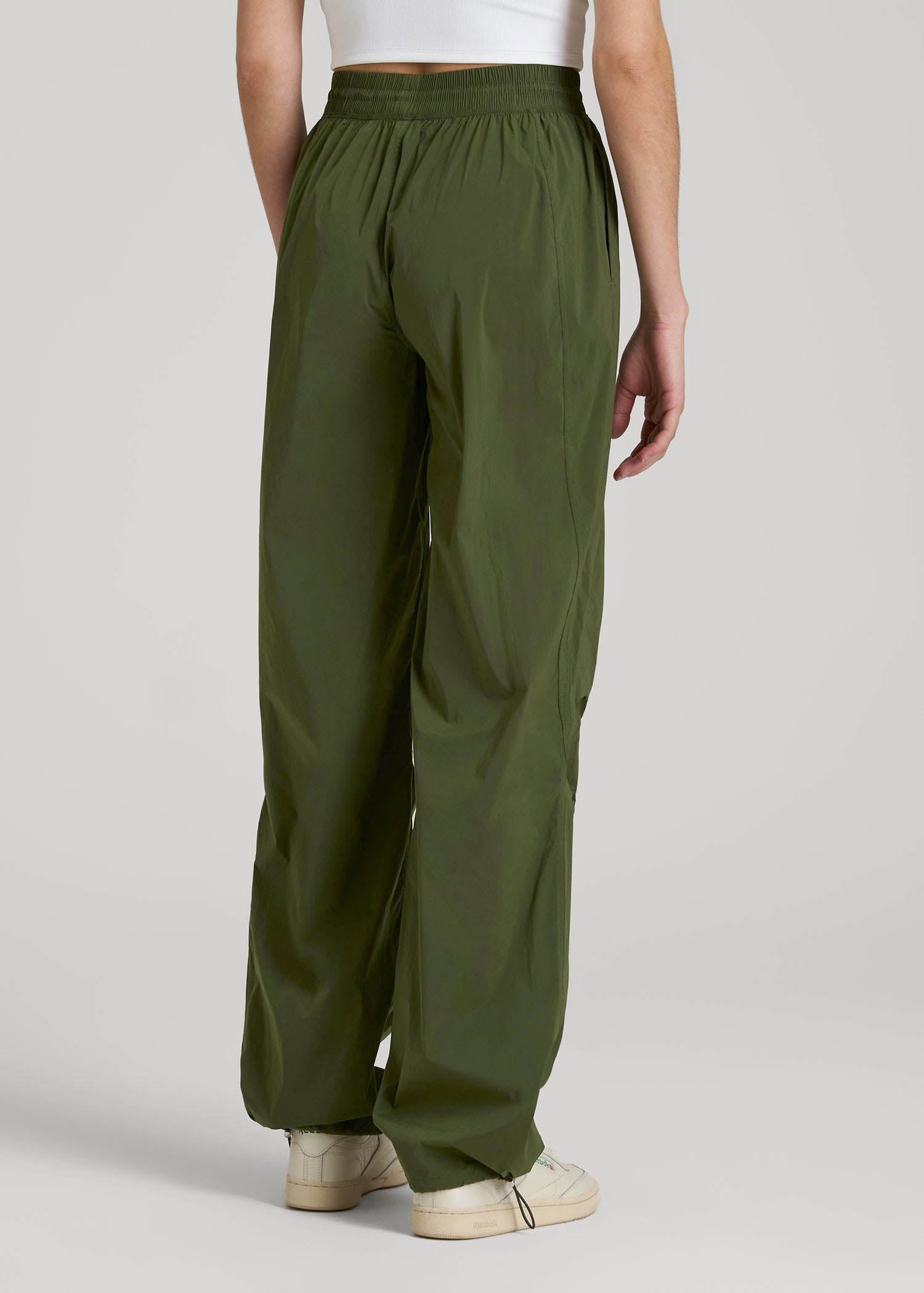 American Tall Outlet | Parachute Jogger for Tall Women in Kale Green