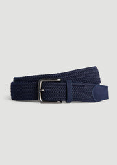 American Tall For Sale | Stretch Woven Belt in Evening Blue