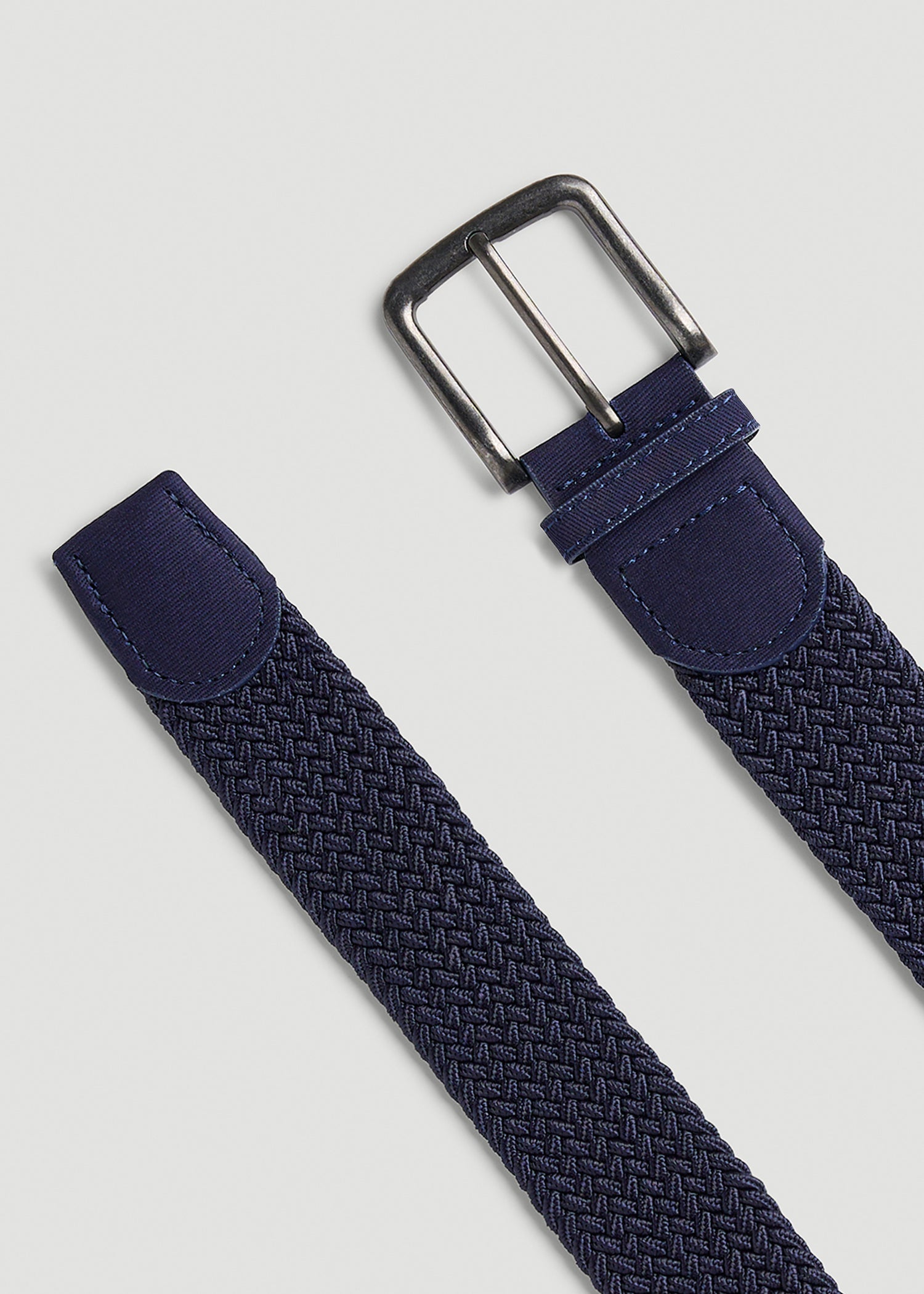 American Tall For Sale | Stretch Woven Belt in Evening Blue