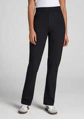American Tall Online | Pull-On Slim Dress Pants for Tall Women in Black